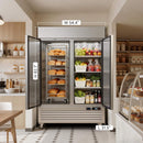 54-Inch Commercial 49 Cu.Ft 2-Door WiFi Refrigerator With Smart App Control (SAK10438) by SAKSBY WHOLESALE