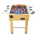 54-Inch Hurricane Light Cherry Foosball Table With Accessories (SAK38651) by SAKSBY WHOLESALE