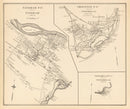 Vintage Map of Gorham, New Hampshire 1892