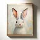 Bright Eyed Bunny in Soft Pastels