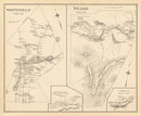 Vintage Map of Stark, New Hampshire 1892