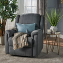 Glider Recliner With Swivel, Manual Reclining Chair by HouseOfZazla