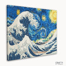 The Great Wave at Starry Night