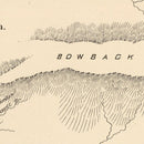 Vintage Map of Columbia, New Hampshire 1892