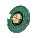 1/4 Pattern Plastic Flush Head with Brass Nozzle 54026