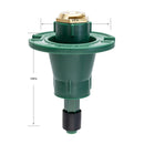 Plastic Pop-Up Flush Head w/Brass Half Pattern Nozzle 54028