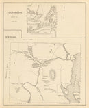 Vintage Map of Errol, New Hampshire 1892