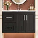Wall Mounted Bathroom Vanity & Sink, 2 Drawers by HouseOfZazla