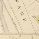 Vintage Map of Montpelier, Vermont 1876