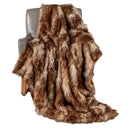 540GSM Soft Plush Fuzzy Luxury Faux Raccoon Fur Blanket for Bed-M by LJGDeals