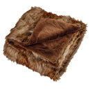 540GSM Soft Plush Fuzzy Luxury Faux Raccoon Fur Blanket for Bed-M by LJGDeals
