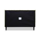Aspen - Vertical Tufted Modern Headboard Platform Bed Set by HouseOfZazla