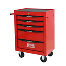 Rolling Metal Tool Chest With Drawers, Steel Storage Cabinet With Ball Bearing Slides by HouseOfZazla