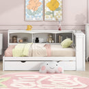 Daybed With Trundle, Storage Cabinets, USB Ports by Unique Piece Furniture