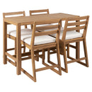 Patio Bar Set With Ergonomic Chairs by HouseOfZazla