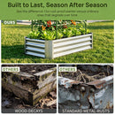 2-in-1 Raised Garden Bed with Trellis