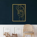Women Silhouette Metal Wall Art