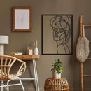 Women Silhouette Metal Wall Art