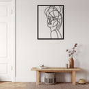 Women Silhouette Metal Wall Art