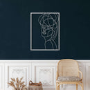 Women Silhouette Metal Wall Art
