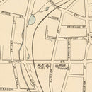 Vintage Map of Bristol, Connecticut 1893