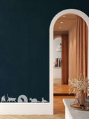 Cats and Mouse Metal Wall Art