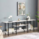 Celine - 3 Shelf Console Table by HouseOfZazla