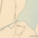 Vintage Map of Manchester, Connecticut 1893