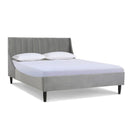 Aspen - Vertical Tufted Modern Headboard Platform Bed Set by Unique Piece Furniture