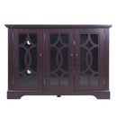 Spacious Sideboard With 3 Doors - Ox Blood Red by HouseOfZazla