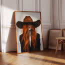 The Firebrand – Western Cowgirl Canvas Art