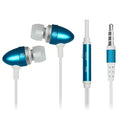 4 Sets 3.5mm In-Ear Headphones with Mic