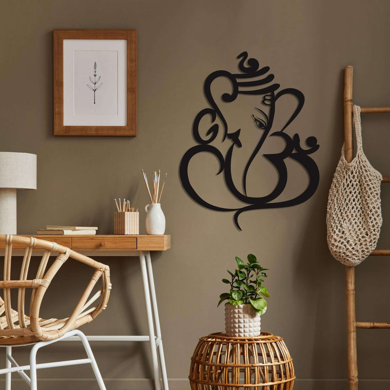 Lord Ganesha Metal Wall art