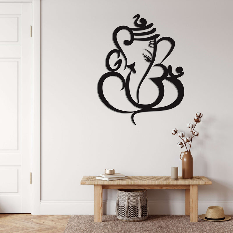 Lord Ganesha Metal Wall art