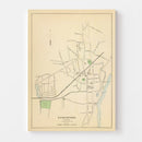 Vintage Map of Stratford, Connecticut 1893