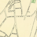 Vintage Map of Greenwich, Connecticut 1893