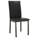 Macy - 5 Piece Dining Set - Black by HouseOfZazla