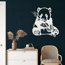 Panda Metal Wall Art