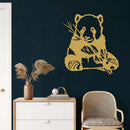 Panda Metal Wall Art
