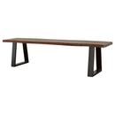 Wobegon - Rectangular Dining Bench - Gray by HouseOfZazla