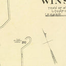 Vintage Map of Terryville, Connecticut 1893