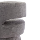 360 Degree Swivel Cuddle Barrel Accent Chairs, Round Armchairs with Wide Upholstered, Fluffy Fabric Chair for Living Room, Bedroom, Office, Waiting Rooms