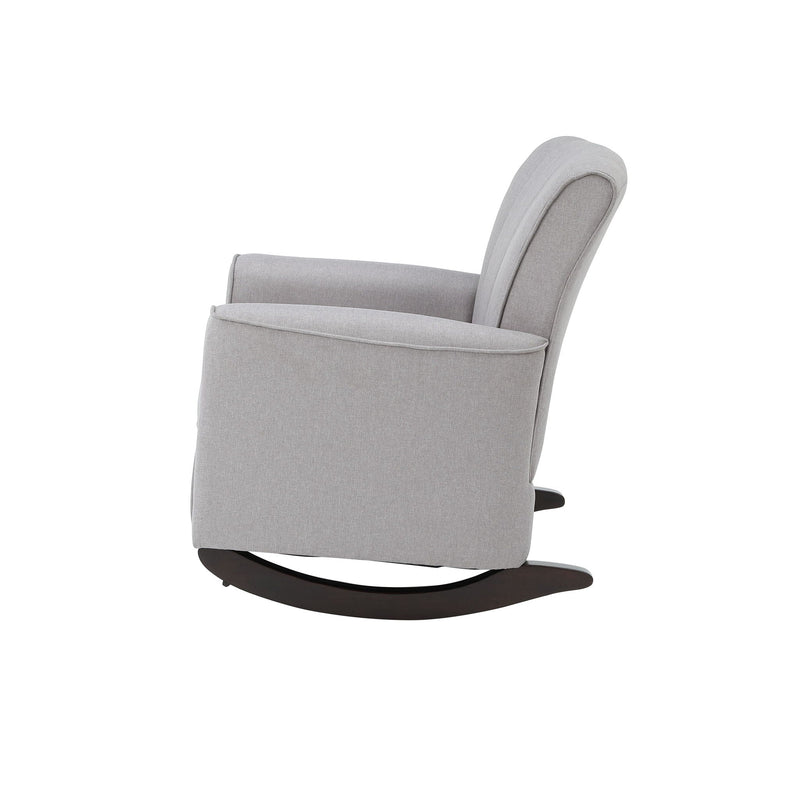 Denzell - Rocking Chair - Light Gray, photo 4 of 6