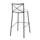 Modern Charlotte - Contemporary Fixed Height Barstool (Set of 2) by HouseOfZazla