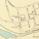 Vintage Map of Stafford Springs, Connecticut 1893