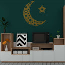 Crescant And Star Metal Wall Art
