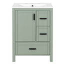 Bathroom Vanity With Sink, Soft-Close Doors, Double-Layer Shelf And 3 Drawers by HouseOfZazla