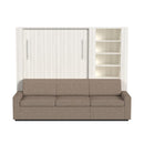 Wall Bed with Extended Sofa
