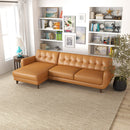 Allison - Mid-Century Modern Sectional Sofa Chaise by HouseOfZazla