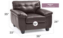 Sleek And Comfortable Accent Chair by HouseOfZazla